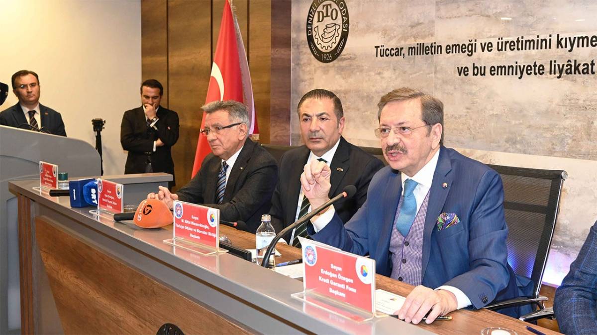 HİSARCIKLIOĞLU’NA, DTO’DA COŞKULU KARŞILAMA