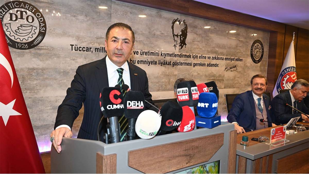 HİSARCIKLIOĞLU’NA, DTO’DA COŞKULU KARŞILAMA