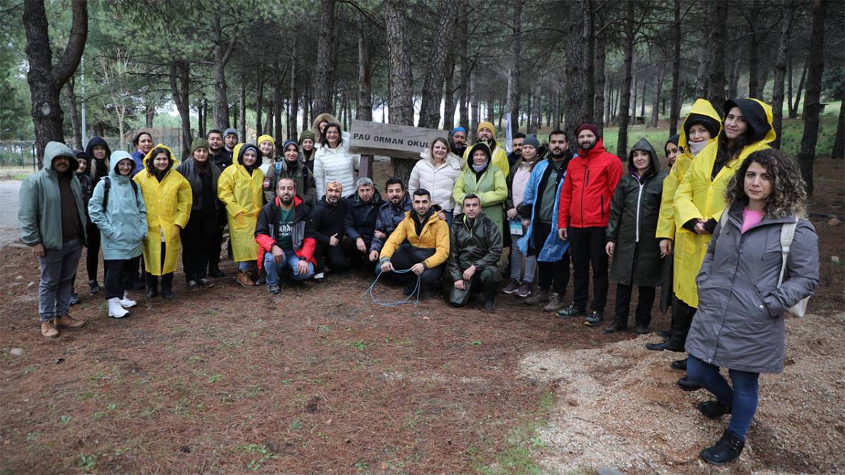 ISUBÜ ve PAÜ’den Orman Okulu Eğitmen Eğitimi