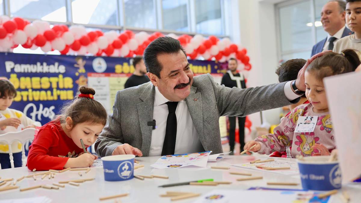 PAMUKKALE SÖMESTİR FESTİVALİ’NDE ÇOCUKLAR EĞLENİYOR