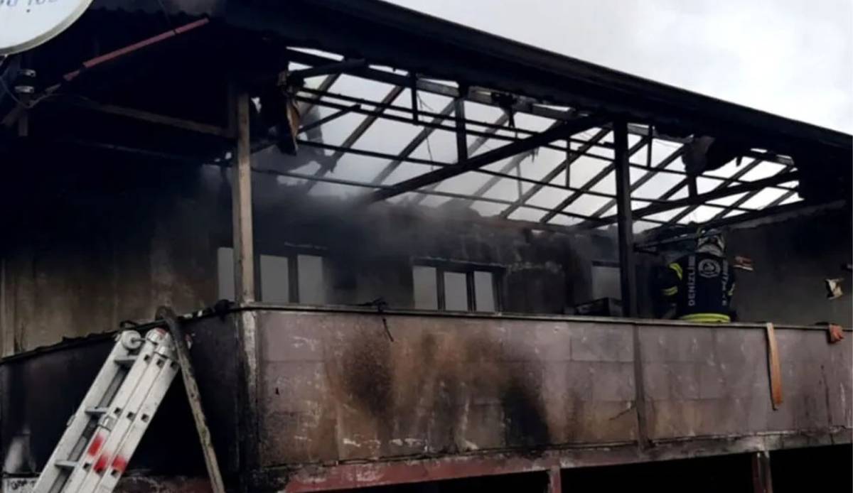 Yaşlı kadın yangında öldü