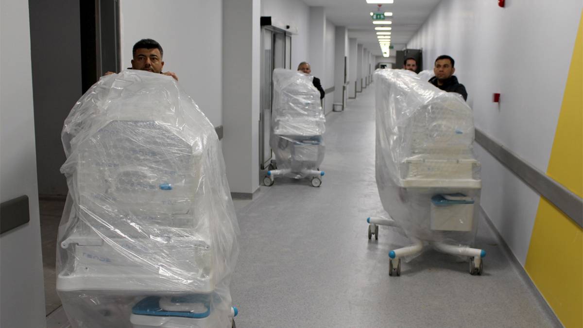 Denizli Acil Durum Hastanesi açılış için gün sayıyor