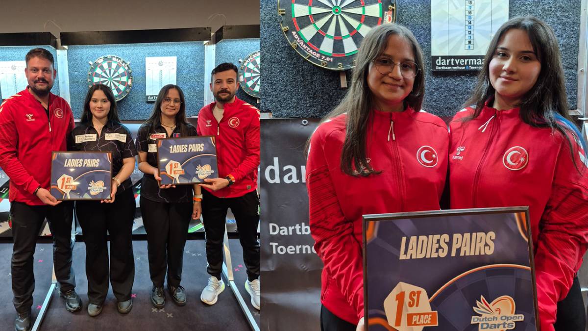 Denizli Dartta Dünya Zirvesinde