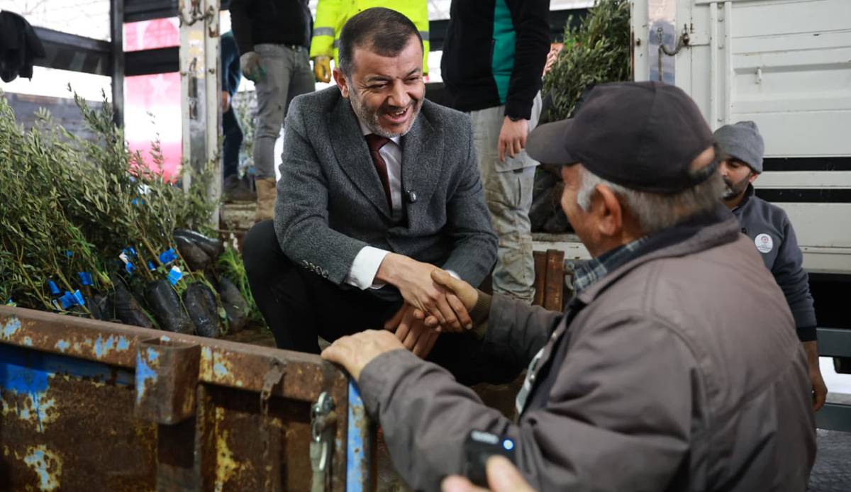 Honazda Zeytin Fidanı Seferberliği