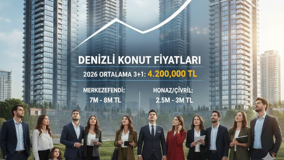 Denizli'de Konut Fiyatları Rekor Kırdı