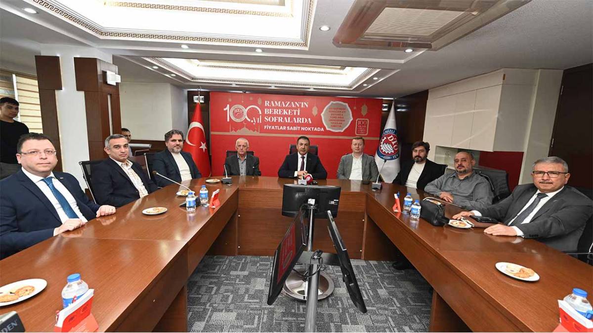 RAMAZANDA TEMEL GIDADA SABİT FİYAT UYGULAMASI BAŞLATTILAR