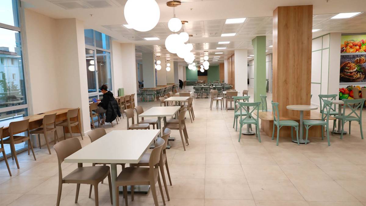 KIZ YURTLARINDA MODERN KAFETERYA KONSEPTİ