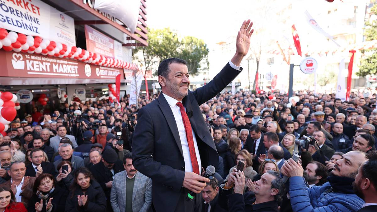 Denizli Kent Market Bir Yaşında