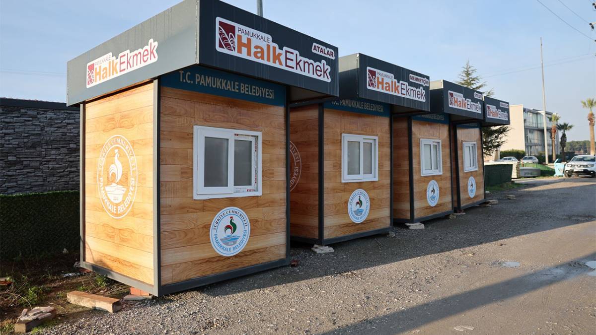 PAMUKKALE’DE HALK EKMEK BÜFE SAYISI 30’A ULAŞTI!