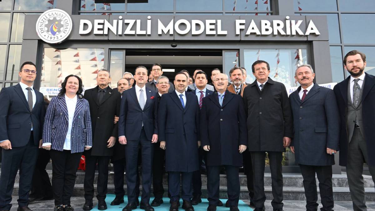 Denizli Model Fabrika Açıldı