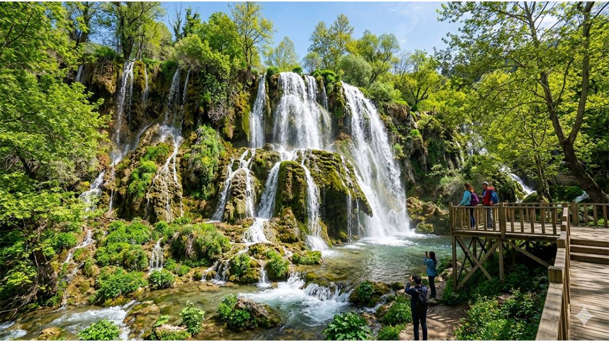 Güney Şelalesi Bahar Hazırlıklarını Tamamladı