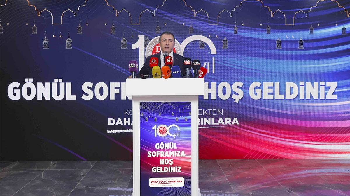 DTO’NUN İFTAR YEMEĞİ BÜYÜK İLGİ GÖRDÜ