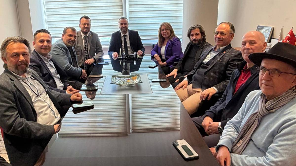 DENİZLİ MİLLETVEKİLLERİNDEN GAZETECİLER CEMİYETİ’NE ZİYARET