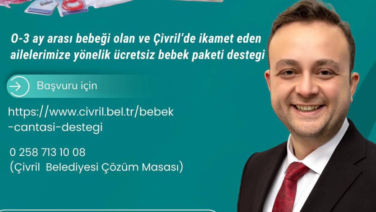 Çivril’de Bebek Sevinci Hoş Geldin Bebek Başladı
