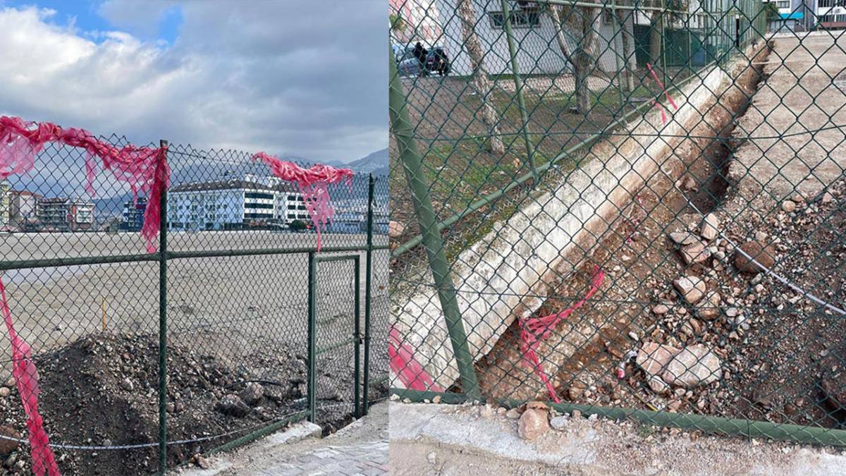 Kınıklı Futbol Sahası Roma Mezarı Nedeniyle Sit Alanı Oldu