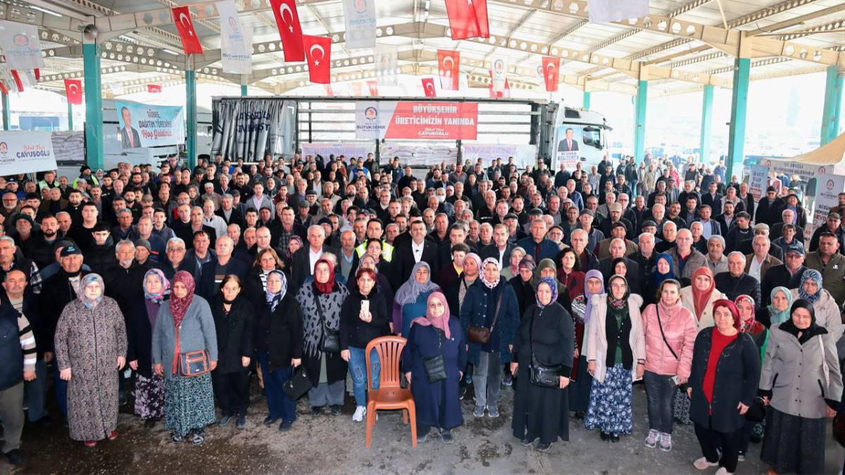 Denizli Büyükşehir Çiftçinin Yanında