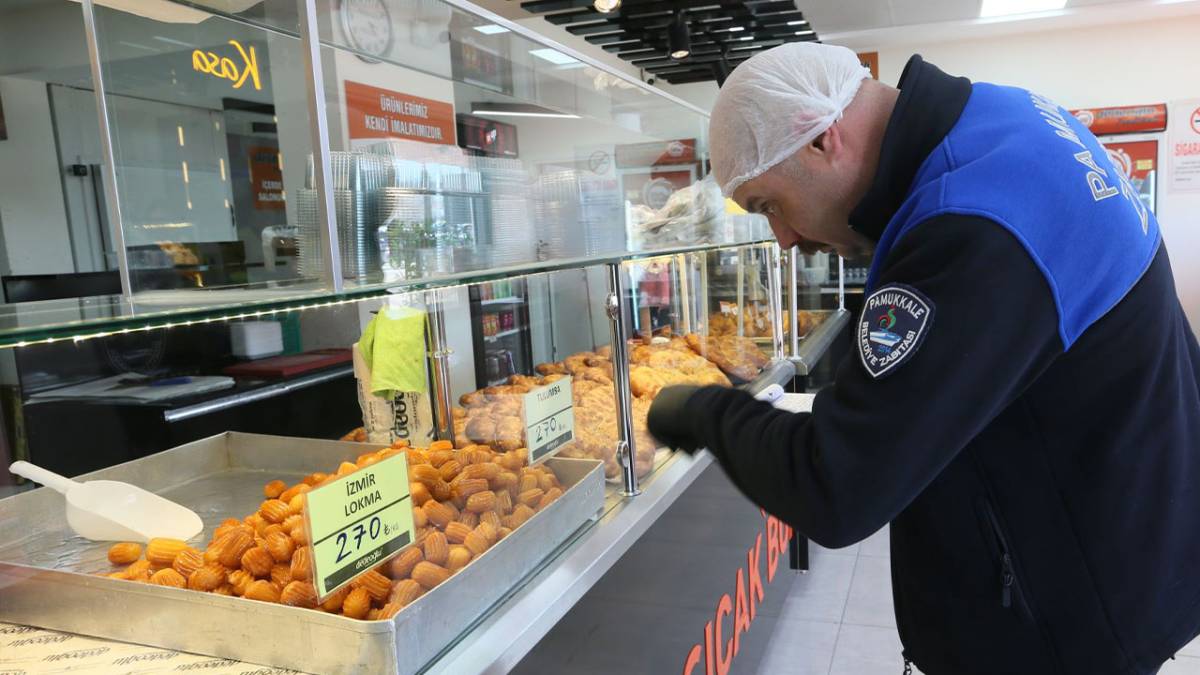 Pamukkale'de Ramazan Denetimi