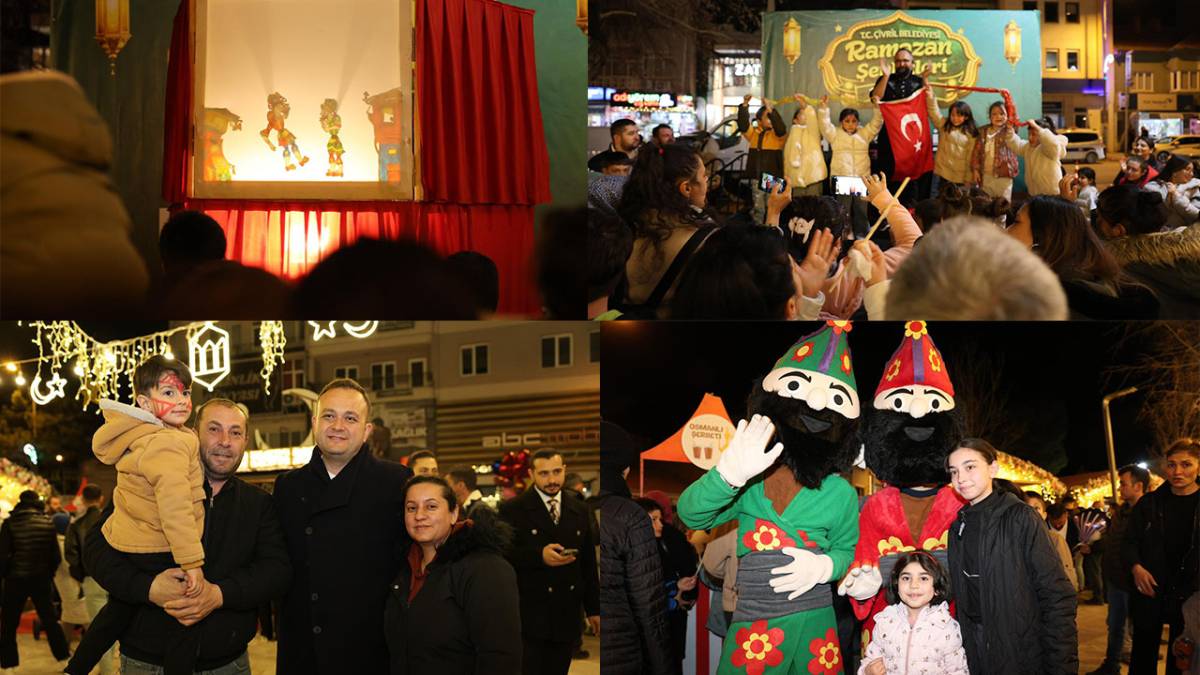 Çivril’de Ramazan coşkusu Cumhuriyet Meydanı’na taştı