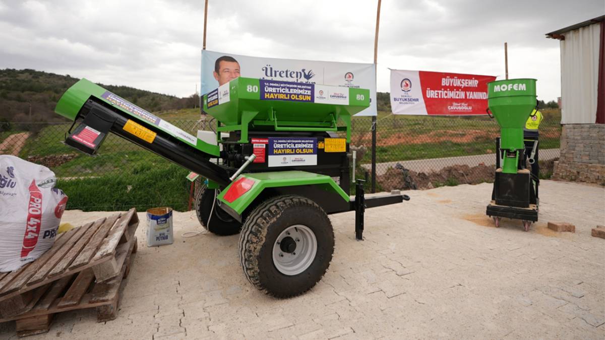 Bekilli’de Üreticiye Büyük Destek