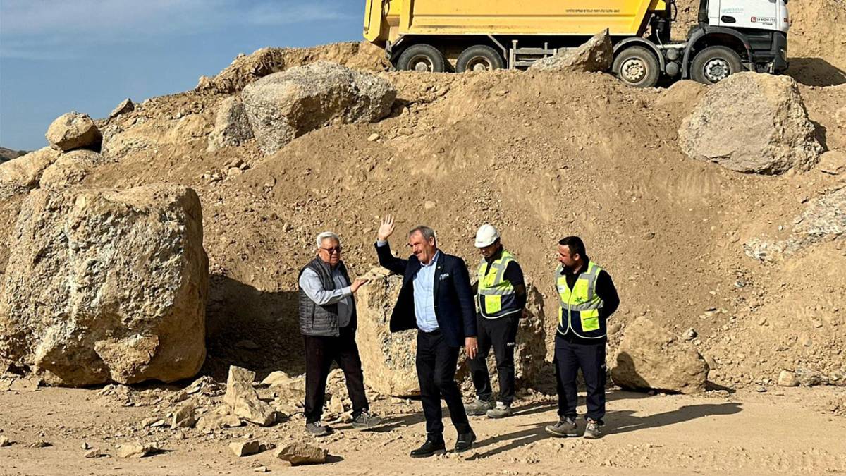 Milletvekili Şahin Tin, Makina İhtisas OSB Sahasını inceledi