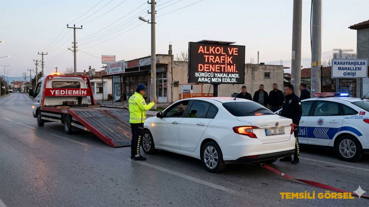 Alkollü Sürücüye 245 bin lira rekor ceza