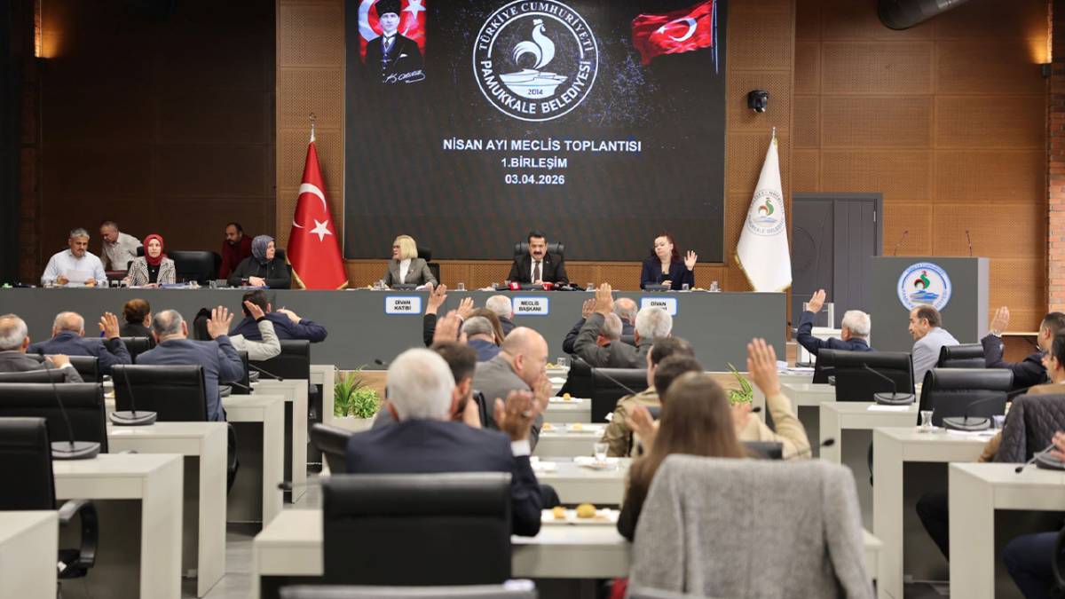 PAMUKKALE BELEDİYE MECLİSİ’NDE GÖREV DAĞILIMI TAMAMLANDI