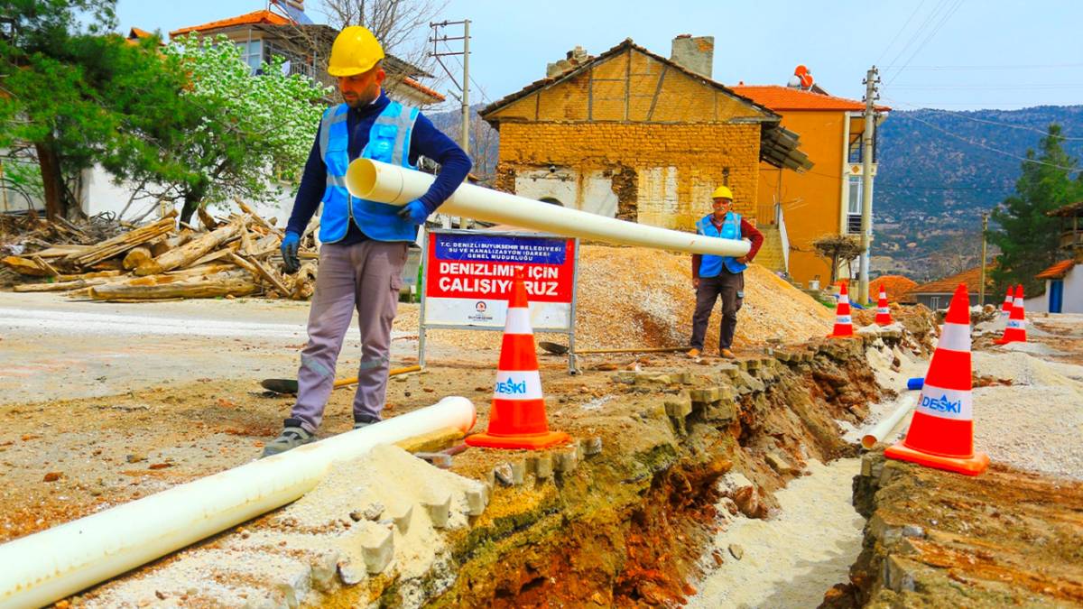 Büyükşehir DESKİ’den Yazır’a 4,1 milyonluk yatırım