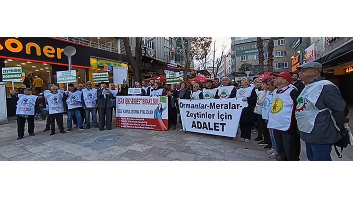 Esra Işık serbest bırakılsın eylemi