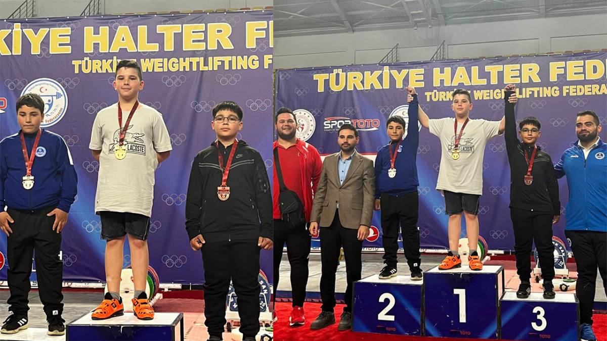 Halterde Denizli Rüzgarı Mustafa Uyan Türkiye Şampiyonu