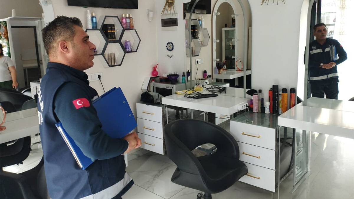 Pamukkale’de Kuaför ve Güzellik Merkezlerine Sıkı Denetim