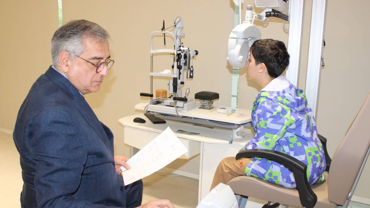 Çocuklara En Değerli Bayram Hediyesi Göz Taraması