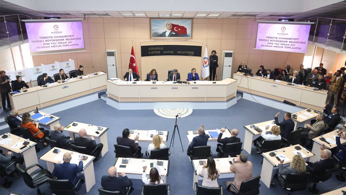 Denizli Büyükşehir Meclisi Yeni Başkan Vekillerini Belirledi