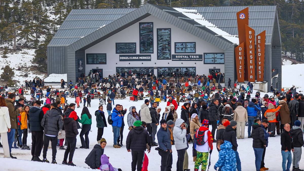 Denizli Kayak Merkezi Sezonu Rekorla Kapattı