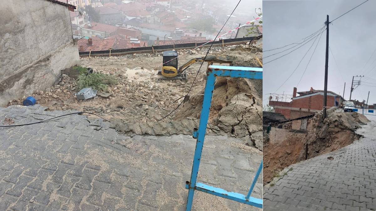 Güney'de Heyelan Yolu Kapattı