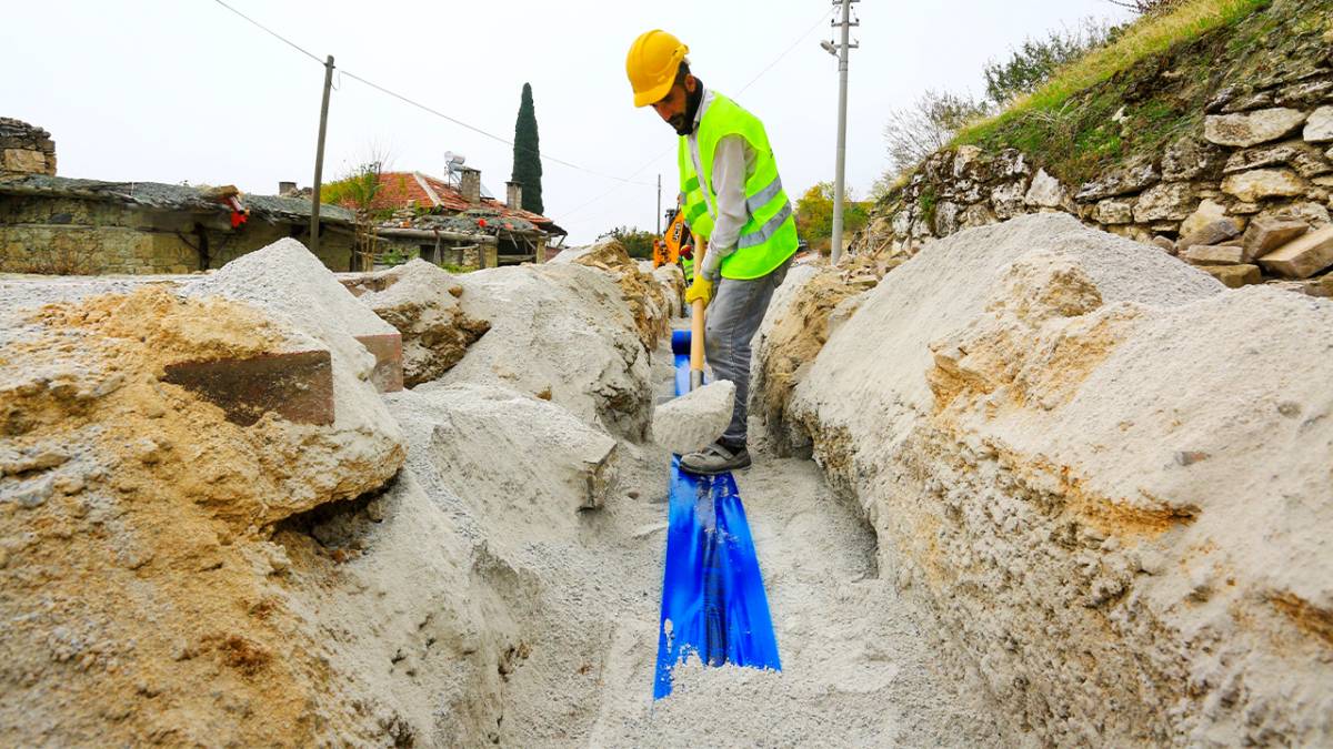 Büyükşehir DESKİ’den Honaz’da altyapı hamlesi